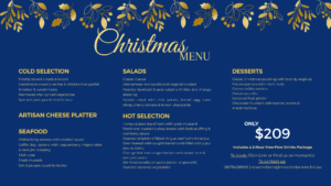 Novotel Christmas Day Lunch Menu