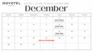 December Live Music Roster
